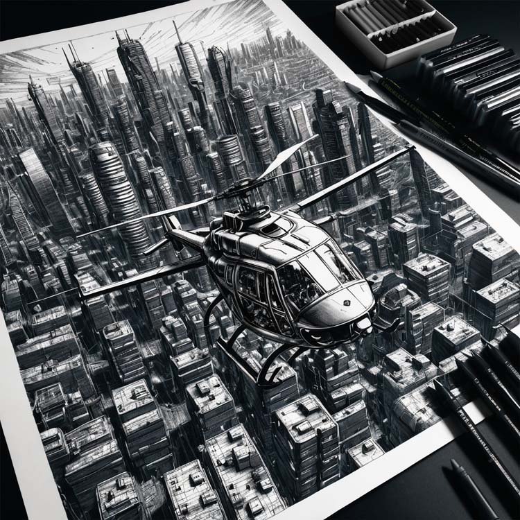 Above a City Yet to Be